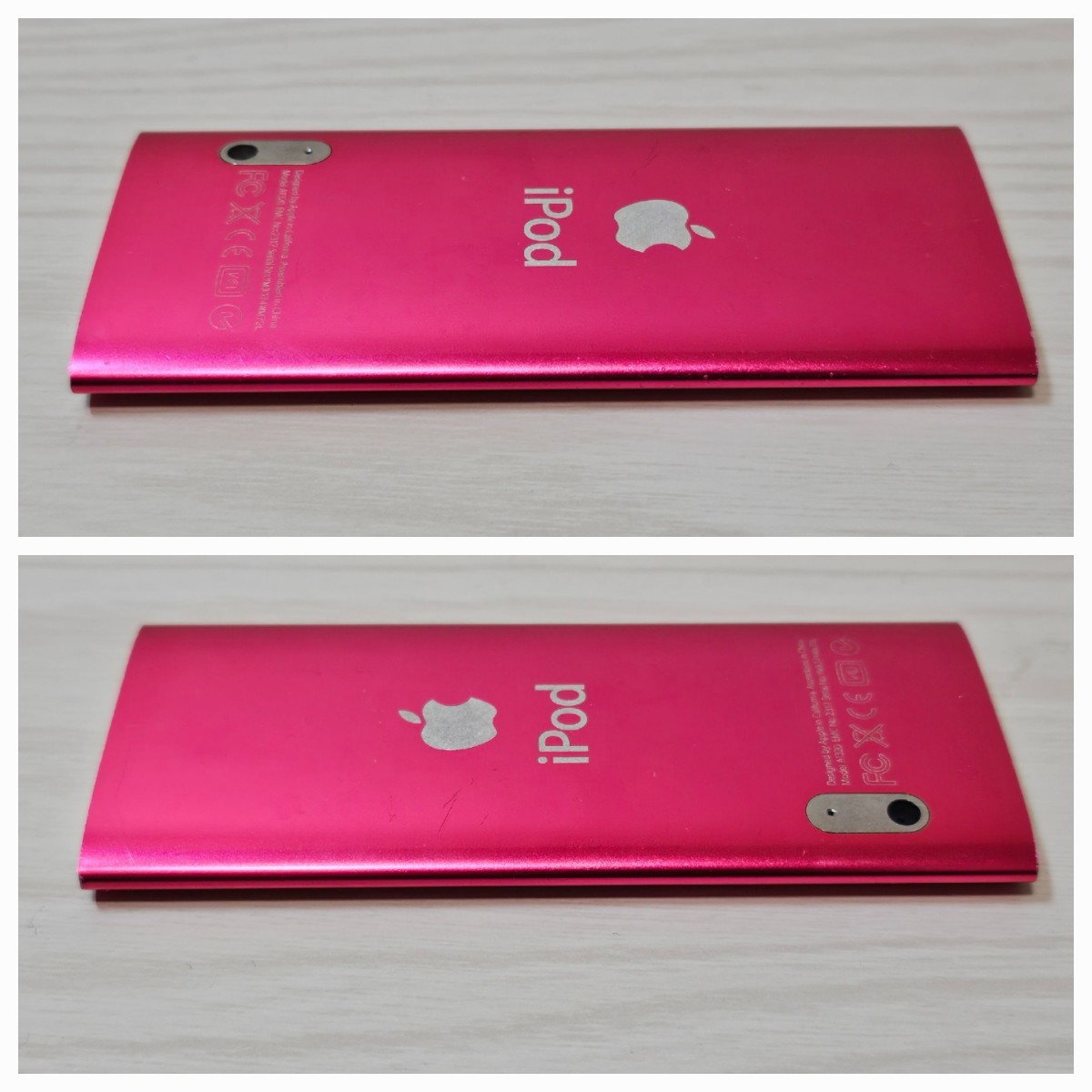 iPod nano 第5世代 アップル Apple 8GB ピンク 本体のみ PINK 動作未確認_画像3
