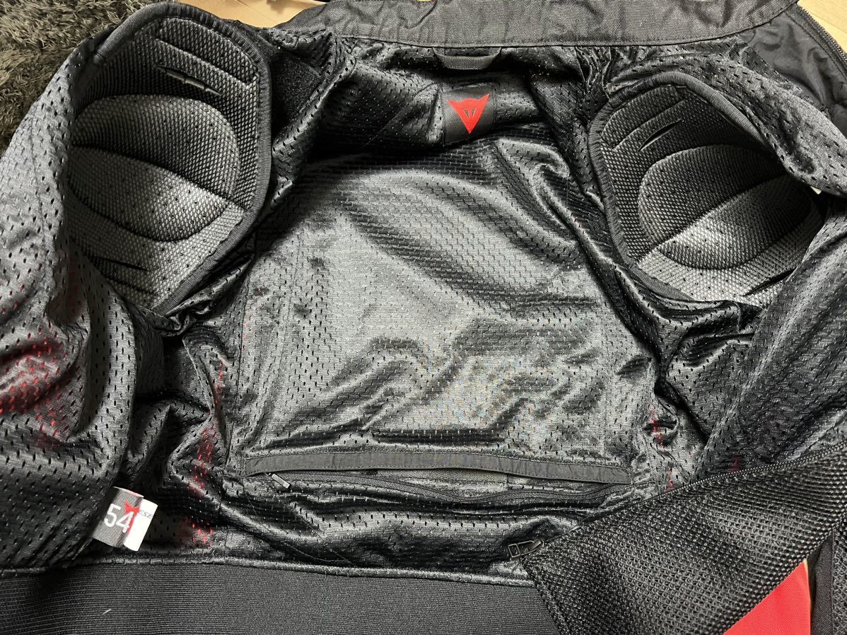 【試着のみ美品】【送料無料】DAINESE ダイネーゼ AIR CRONO 2 TEX JACKET メッシュ（春夏向け） サイズ54 2023年購入 バイク ジャケットの画像6