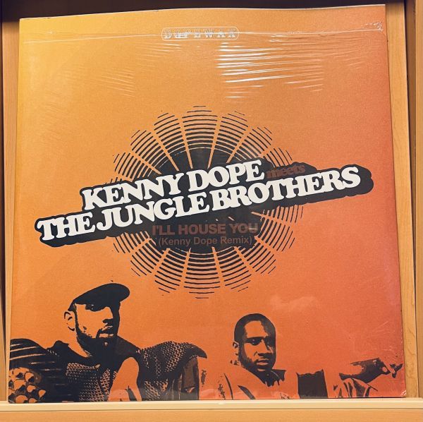 (12') THE JUNGLE BROTHERS/I'LL HOUSE YOU (KENNY DOPE REMIX)_画像1