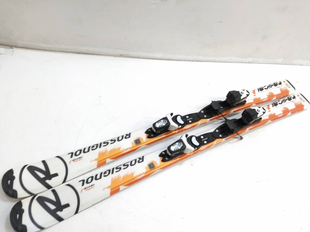 子供用 ROSSIGNOL Radical j 130cm /調整ビン ROSSIGNOL XELIUMジュニアカービングスキー [1-231E] @140_画像1