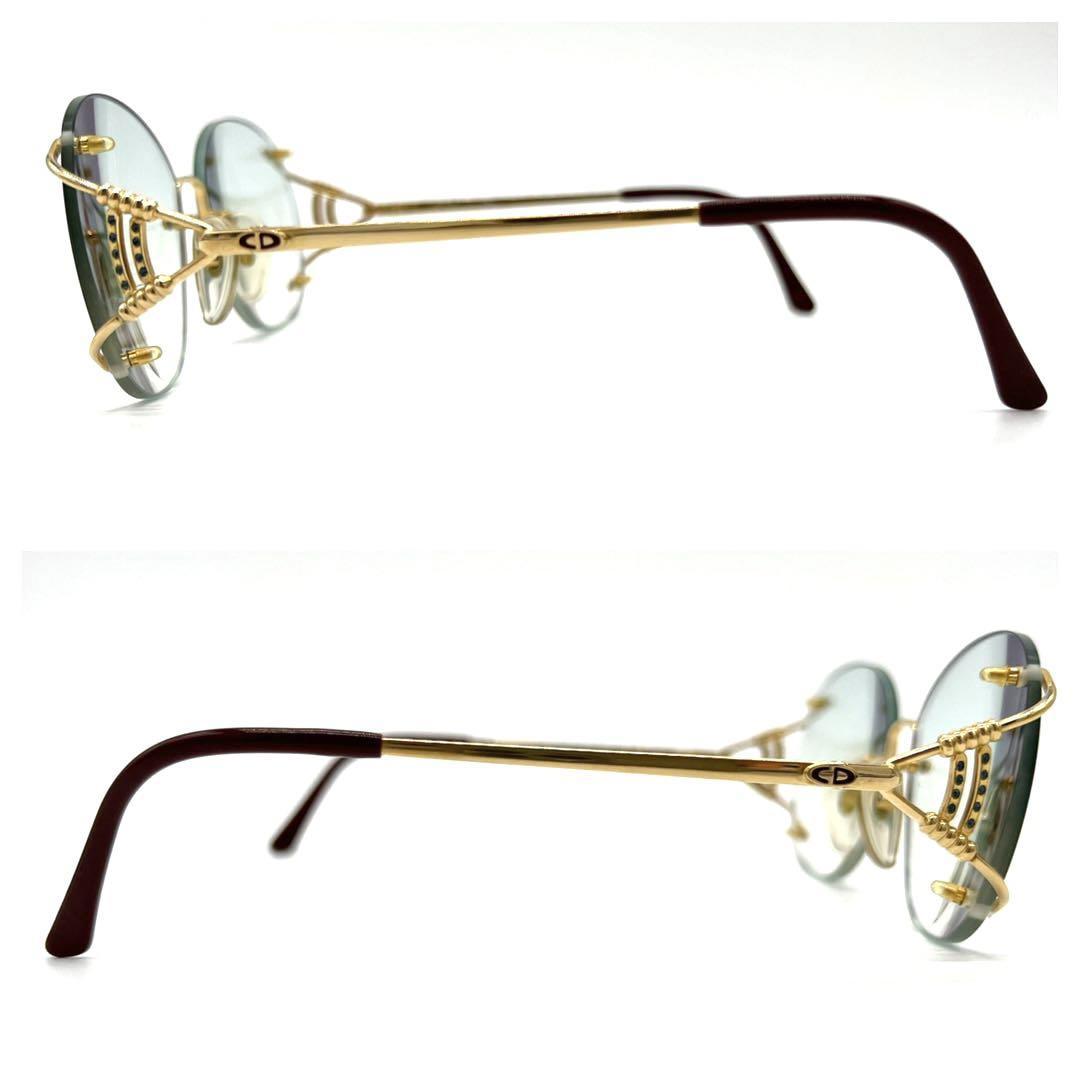 Christian Dior ディオール メガネ 眼鏡 度入り 二重焦点レンズの画像3