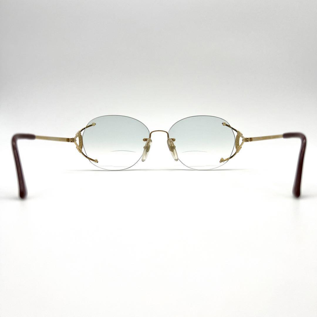 Christian Dior ディオール メガネ 眼鏡 度入り 二重焦点レンズの画像4