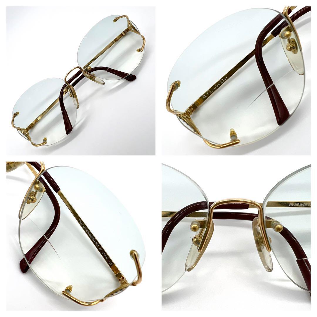 Christian Dior ディオール メガネ 眼鏡 度入り 二重焦点レンズの画像8