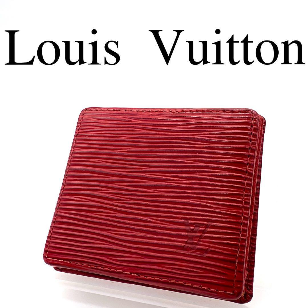Louis Vuitton ルイヴィトン コインケース エピ ワンポイントロゴ_画像1