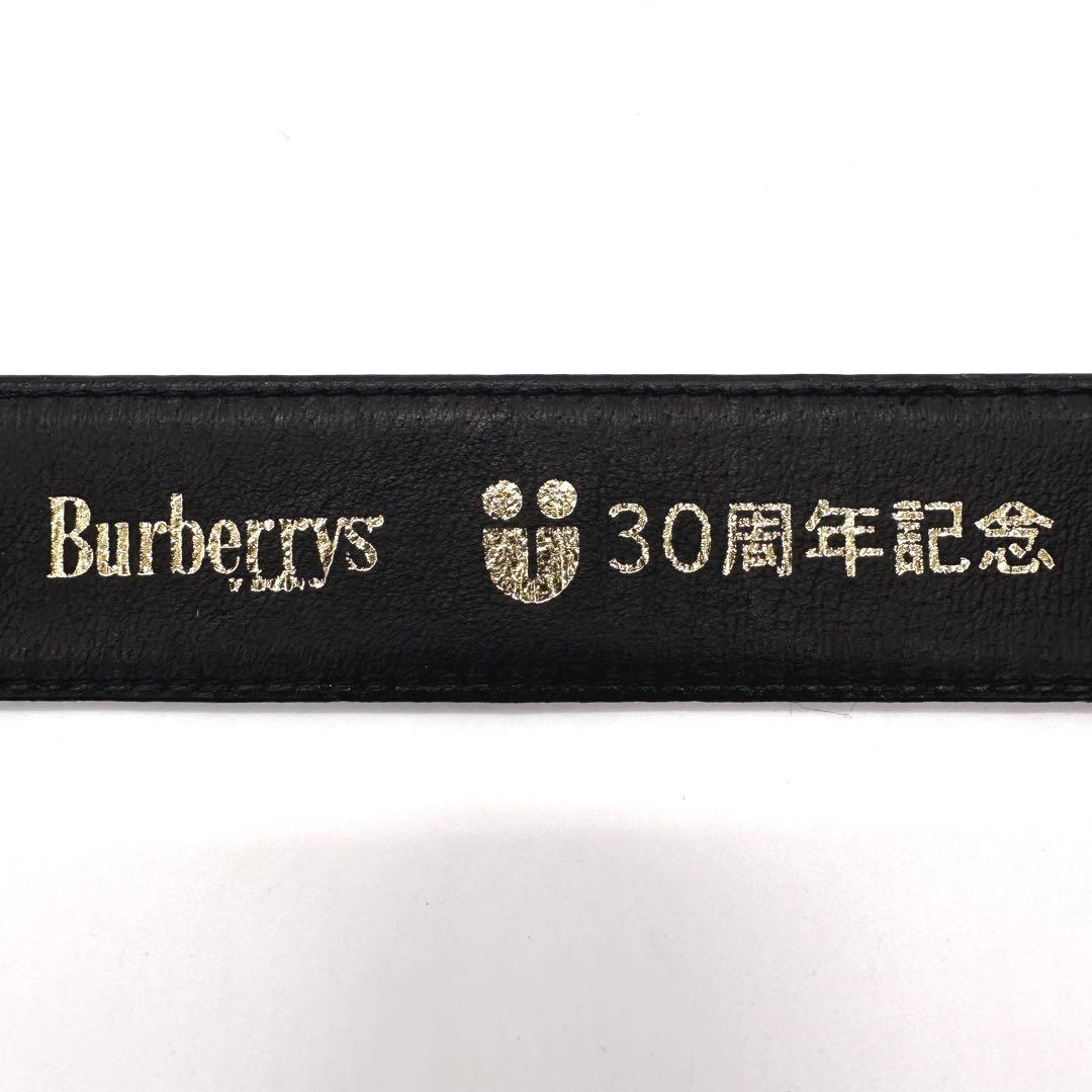 BURBERRY バーバリー ベルト ロゴバックル ワンポイントロゴ レザー_画像10