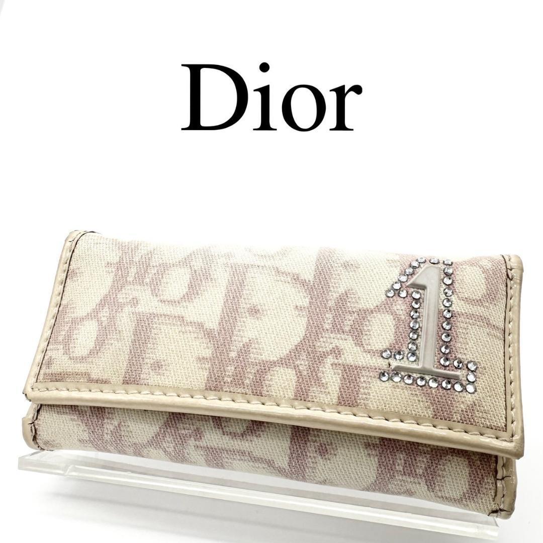 Christian Dior ディオール 4連キーケース トロッター No.1_画像1