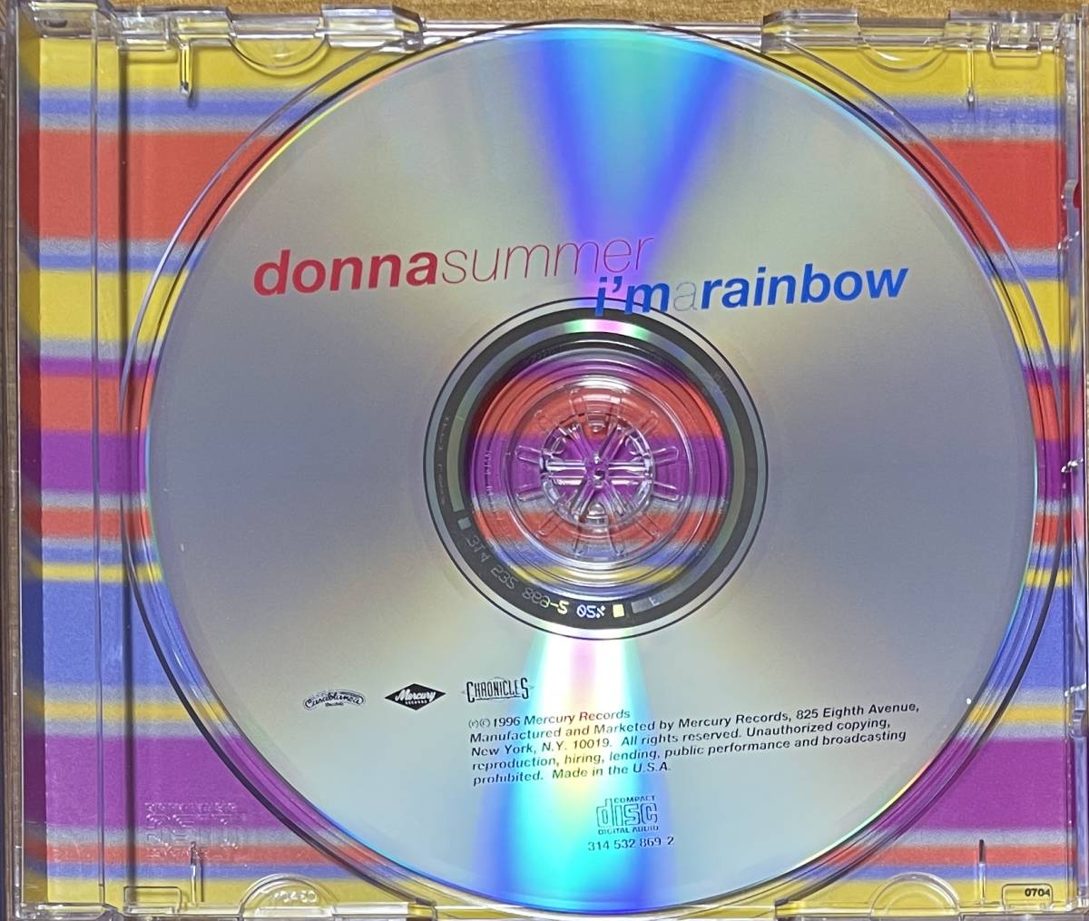 20 Donna Summer I'm A Rainbow Disco Soul House Electronic Rock Pop New Wave Synth-pop Ballad Dance Classics 中古品_画像3