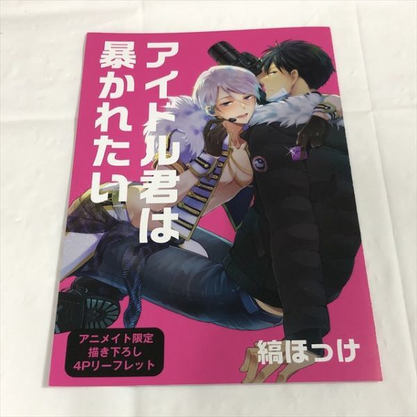 P47512 ◆アイドル君は暴かれたい　アニメイト特典 小冊子 リーフレット_画像1