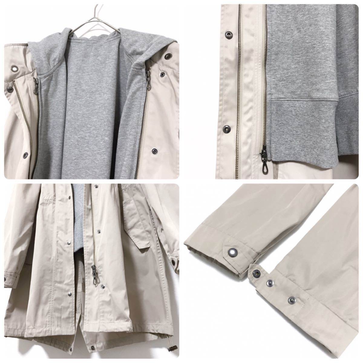 UNTITLEDアンタイトル【美品】ライナー付きモッズコート UNTITLEDアンタイトル【美品】ライナー付きモッズコート