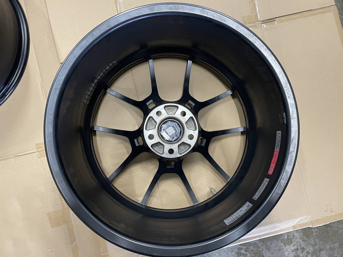 ★売り切り RAYS VOLKRACING G025 19×9.5J 5H/114.3 +38/+30 アルミホイール4本セット 空気圧センサー付 レクサスRC/IS 等★_画像4