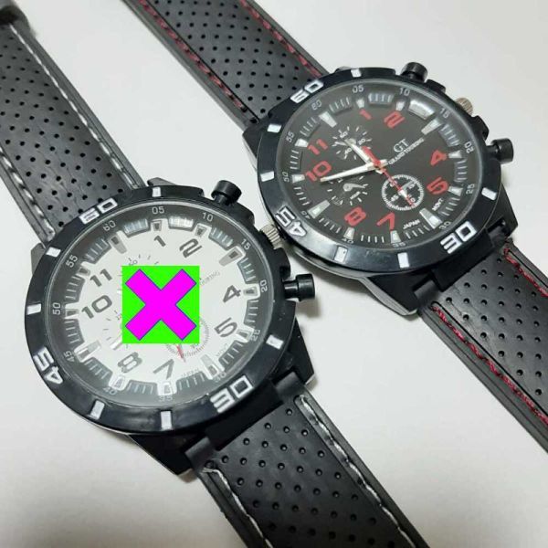 新品　未使用　メンズ 腕時計 ミリタリー モータースポーツをイメージした精悍なデザイン　時計　アーミーウォッチ　本体直径：4.4cm