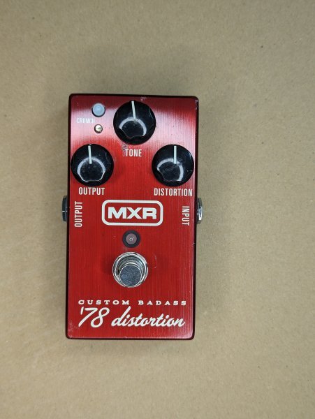 MXR M78 Custom Badass 78 Distortion【箱あり】ディストーション ブラウンサウンド チューブアンプサウンド_画像2