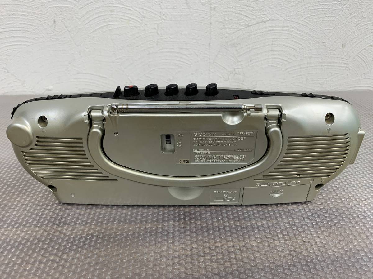 ★12417 ソニー/SONY ラジオ カセットコーダー CFS-E2TV 2001年製 ラジカセ RADIO CASSETTE-CORDER★の画像6