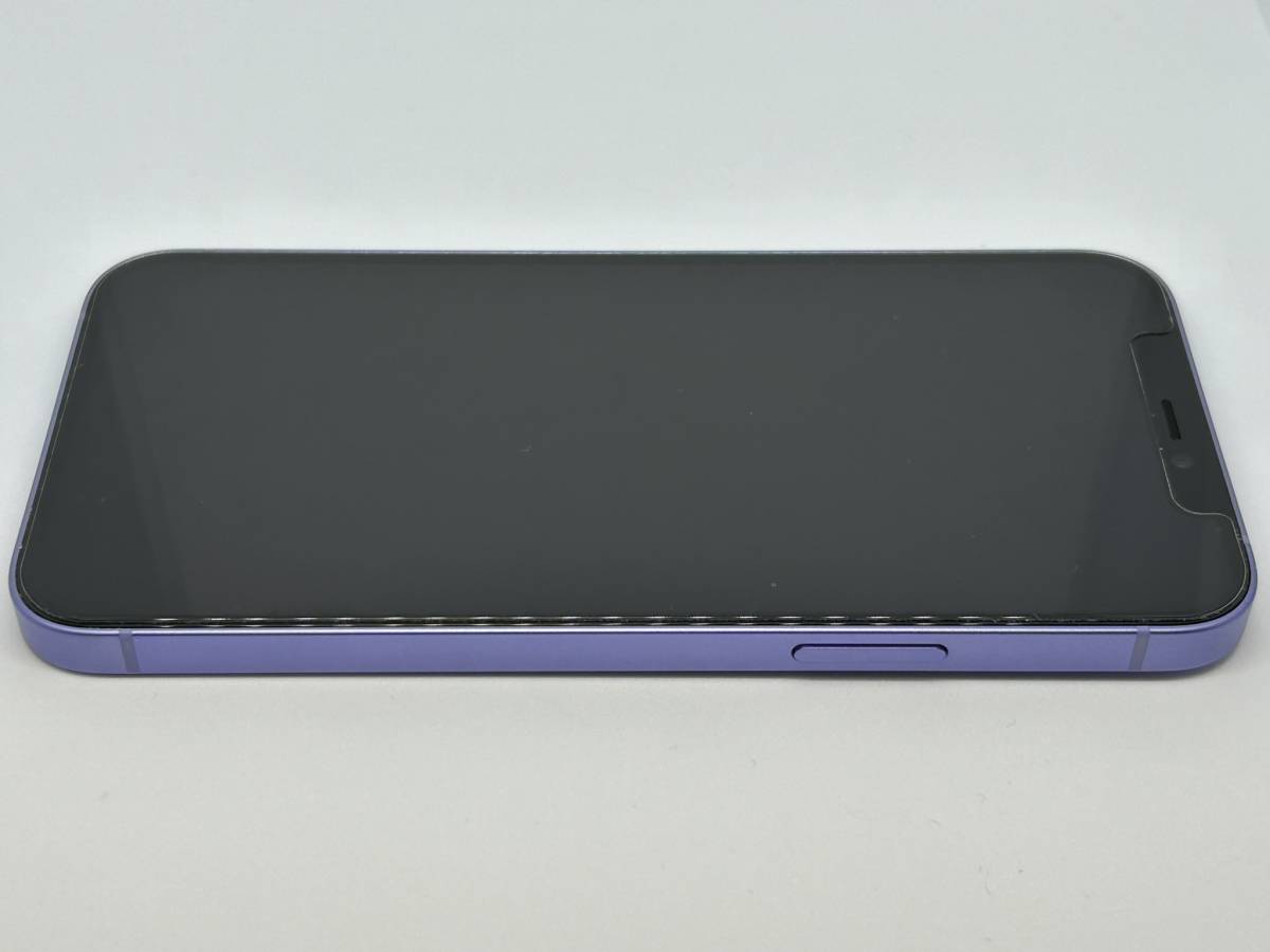 【極美品】Apple iPhone 12 64GB Purple MJNH3J/A_画像5