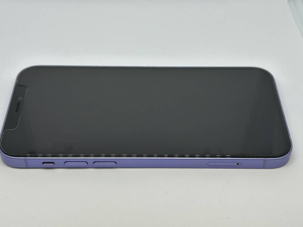 【極美品】Apple iPhone 12 64GB Purple MJNH3J/A_画像4