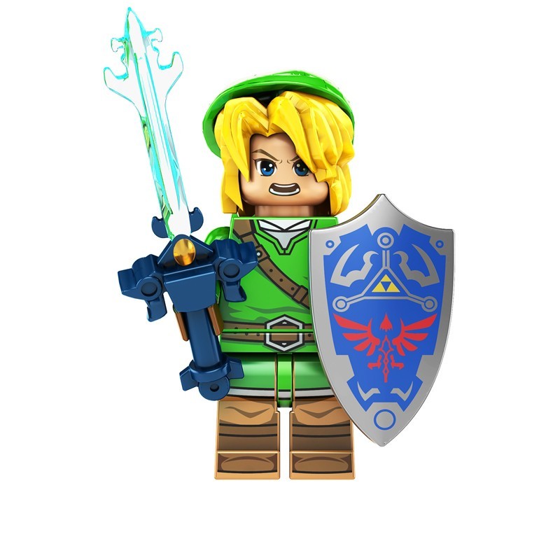 レゴ互換 ミニフィグ ゼルダの伝説 リンク A レゴ LEGO_画像1