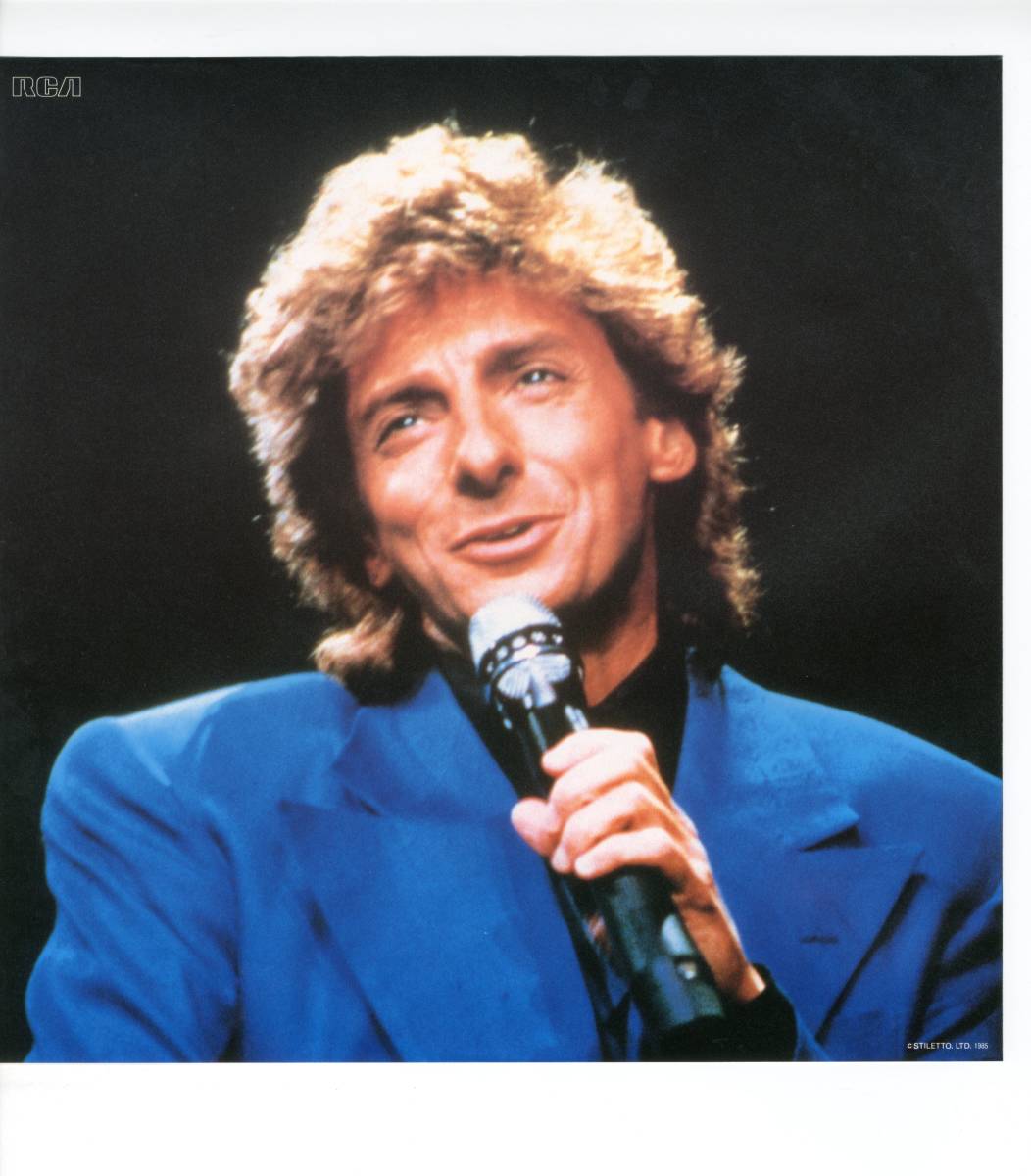 LP 美品 バリー・マニロウ / Barry Manilow/ Manilow/1985【ボナトラ】腕の中へ(デュエット:西城秀樹),さくらさくら【Y-620】の画像5