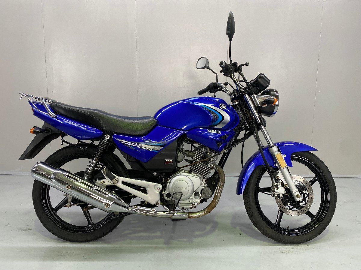 YBR125 売り切り！１円スタート！LBPPCJL！ノーマル！キャブ車！エンジン好調！リアキャリア付！検）GN125H 全国配送可能！福岡佐賀_画像1