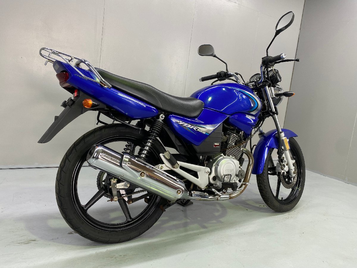 YBR125 売り切り！１円スタート！LBPPCJL！ノーマル！キャブ車！エンジン好調！リアキャリア付！検）GN125H 全国配送可能！福岡佐賀_画像2