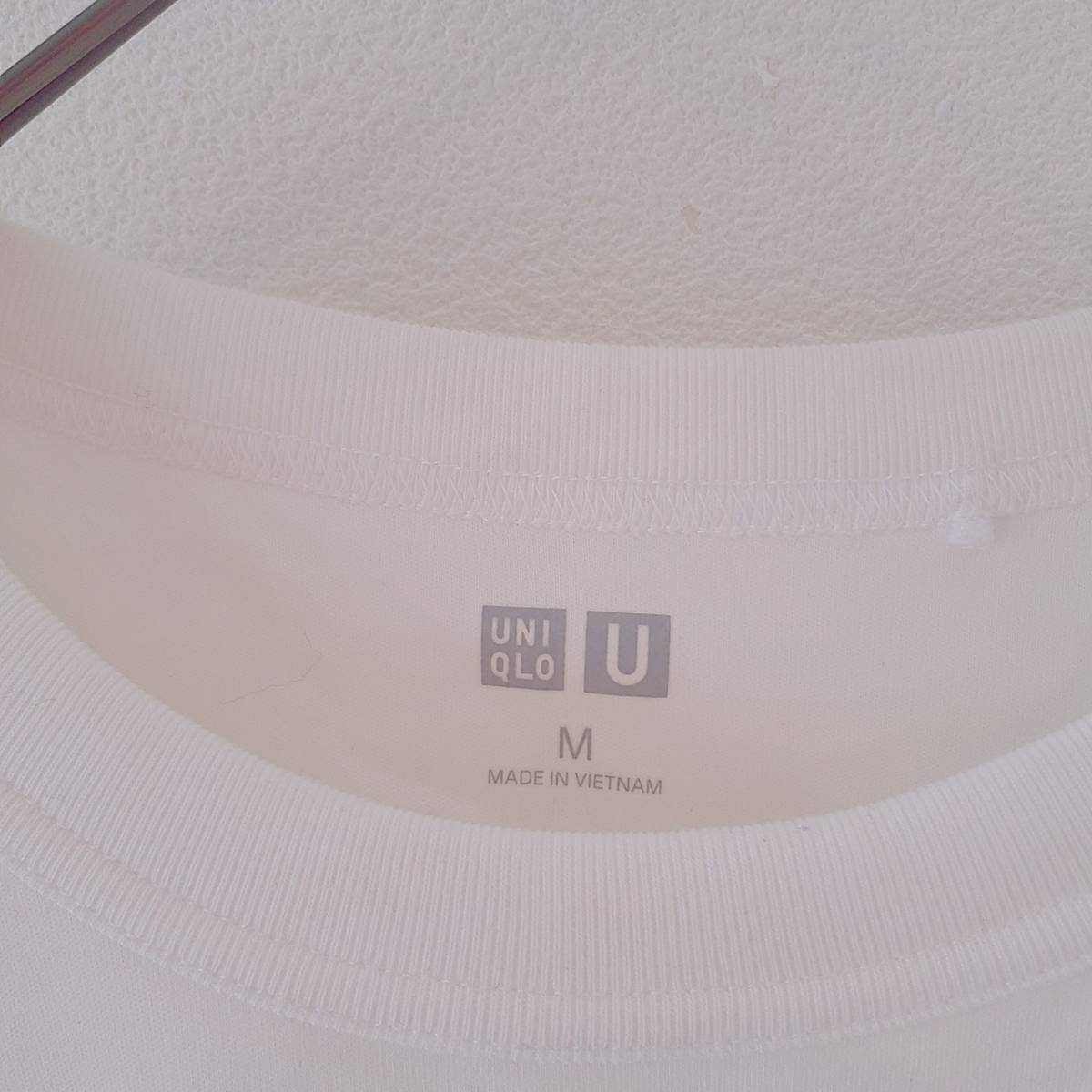 送料無料 新品 UNIQLO ユニクロ トップス Tシャツ 白 M レディース_画像3