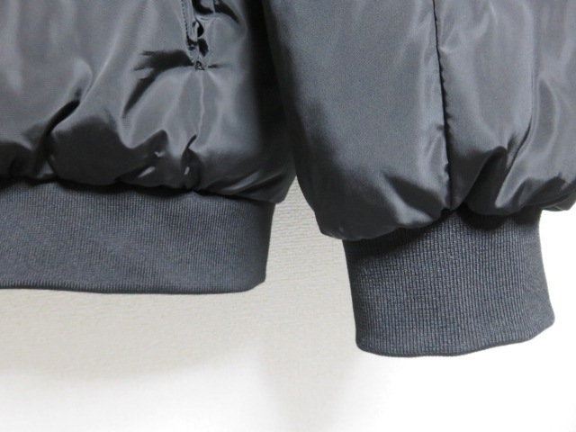 ZARA MAN ザラマン パフジャケット フーデッド MA-1 黒 ナイロン オーバーサイズ 中綿 ブルゾン ビッグシルエット 国内正規品_画像7