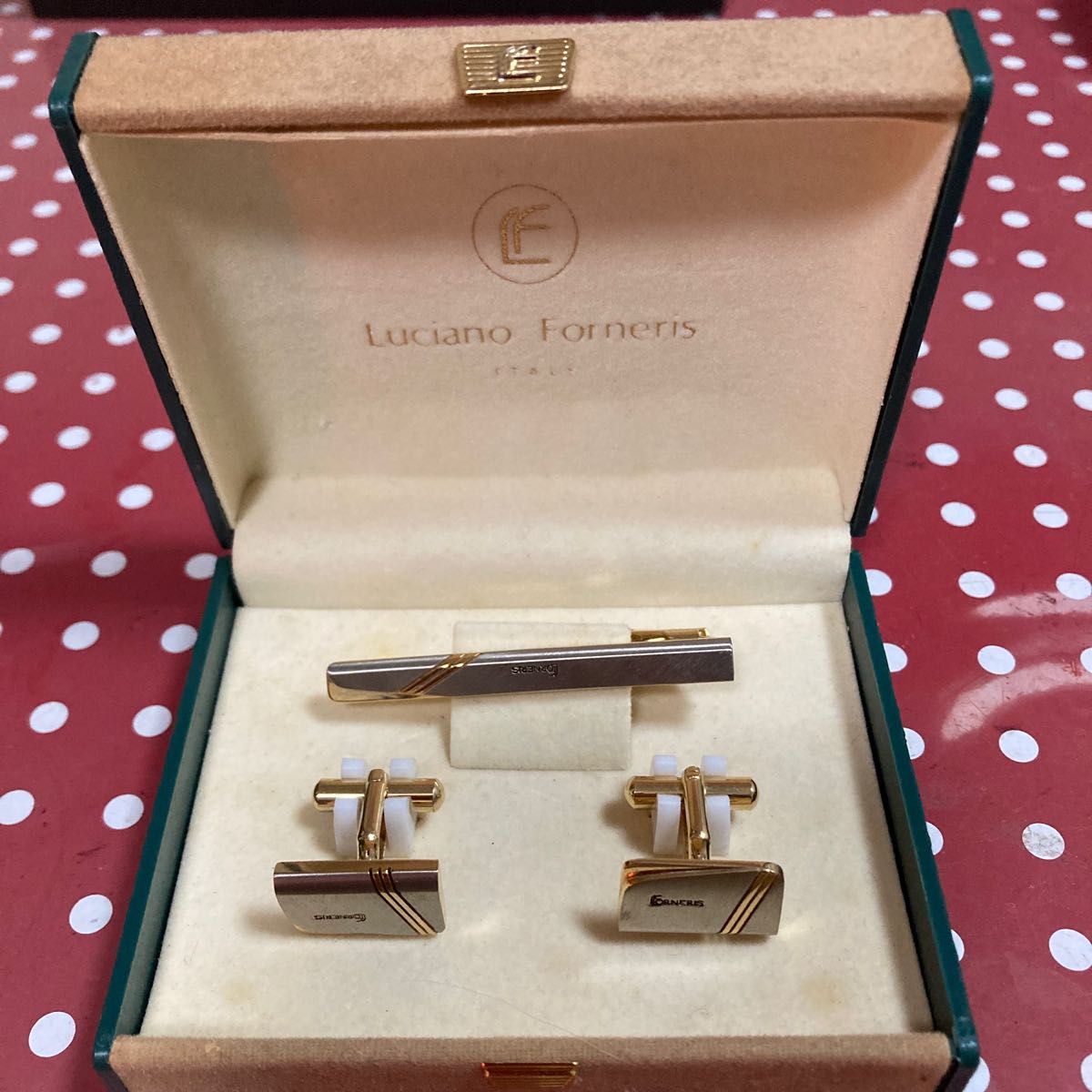 Luciano Forneris ネクタイピン カフス セット|Yahoo!フリマ Luciano Forneris ネクタイピン カフス セット|Yahoo!フリマ