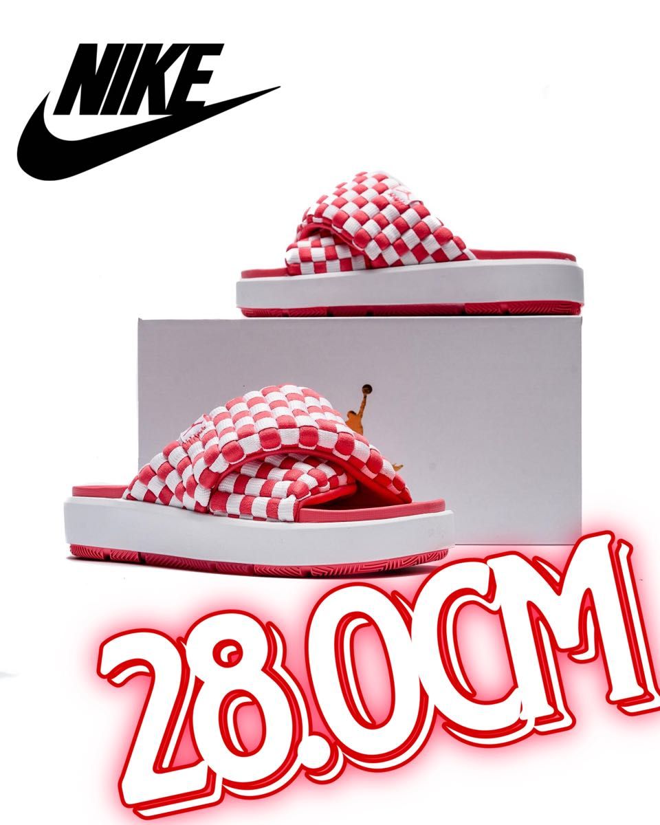 関税送料込♪NIKE/JORDAN SOPHIA SLIDE W Coral Pink White 新品 ナイキ ジョーダン ソフィア ウィメンズ スライド コーラル