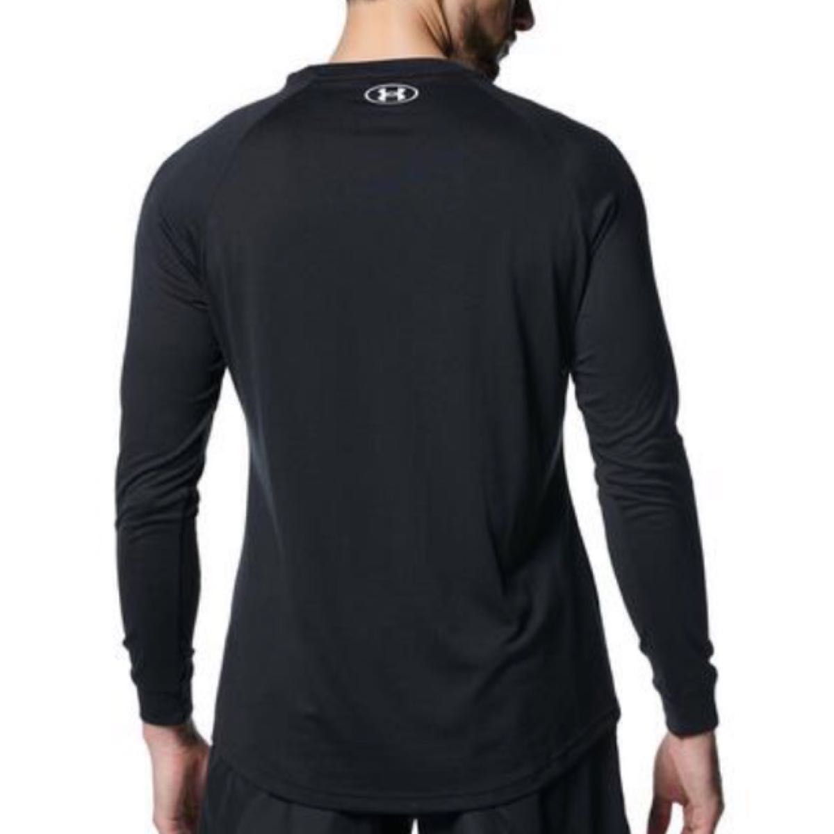 新品未使用　アンダーアーマー  ベースボール　Tシャツ UA テック ロングスリーブ　Lサイズ　ブラック