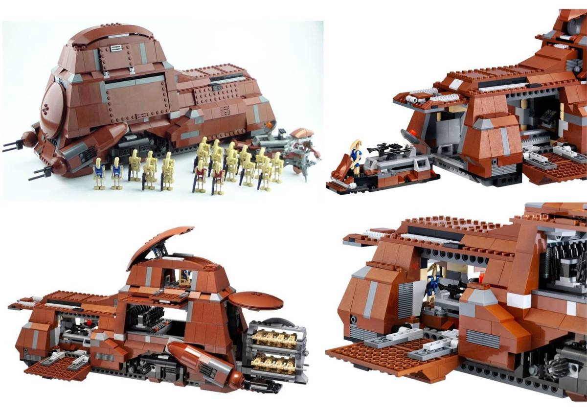 箱なし LEGO レゴ 互換 スターウォーズ 通商連合MTT 大型兵員 箱なし LEGO レゴ 互換 スターウォーズ 通商連合MTT 大型兵員