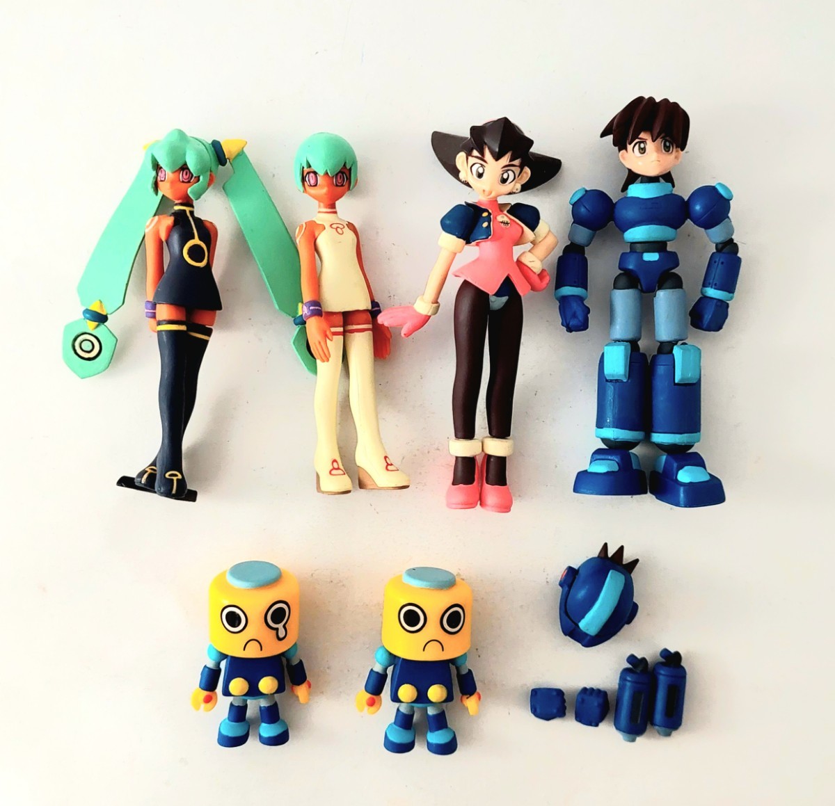 ロックマンダッシュ編 リアルフィギュアコレクション複数 Yahoo!オークション - ユージンSR カプコンリアルフィギュア