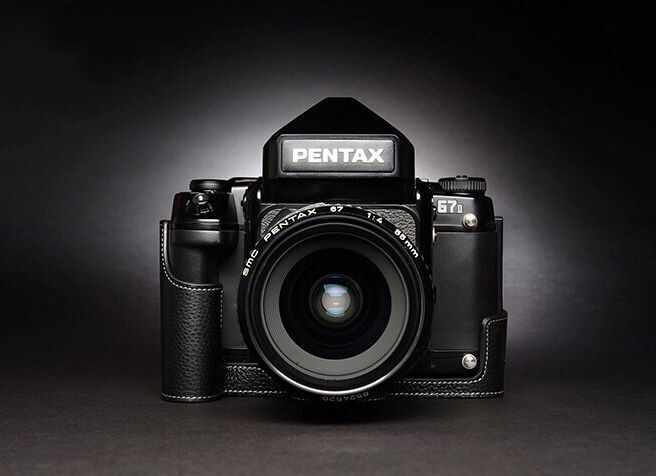 新品 本革 PENTAX ペンタックス 67Ⅱ/67 2用 カメラケース_画像3