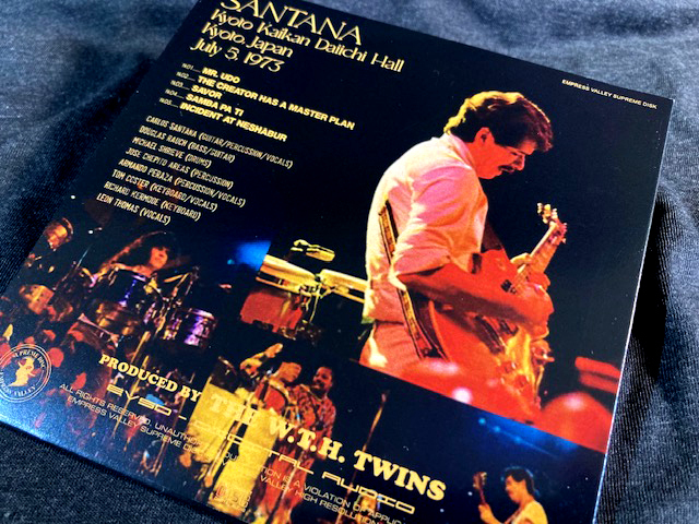 ●Santana - ロータスの伝説・京都 Lotus Live In Kyoto 1973 Empress Valley プレス1CD紙ジャケット_画像2
