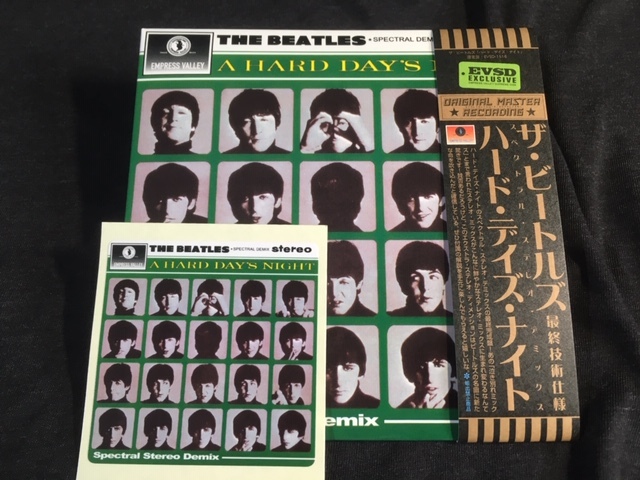 ●Beatles - ハード・デイズ・ナイト A Hard Day's Night Spectral Stereo Demix EXP盤 : Empress Valley プレス1CD紙ジャケット_画像1
