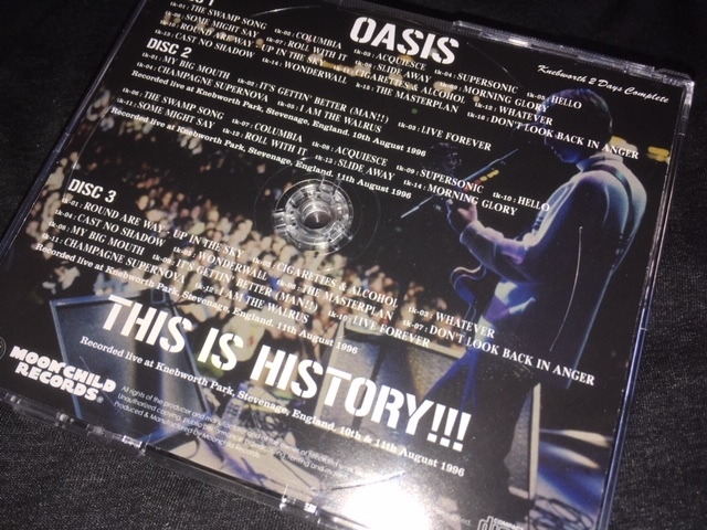 ●Oasis - This Is History!!! : Moon Child プレス3CDの画像3