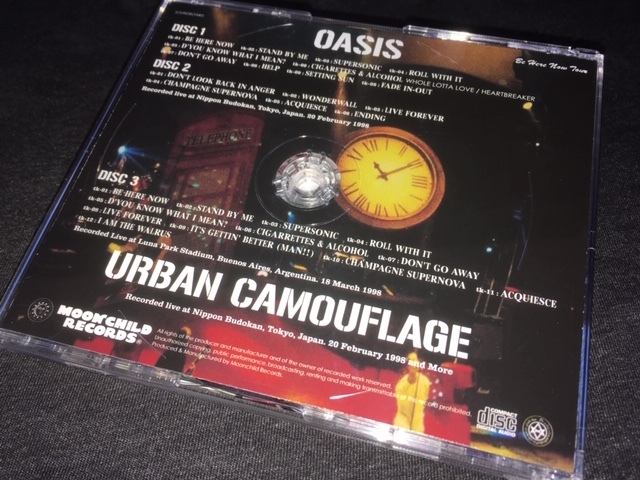 ●Oasis - Urban Canouflage : Moon Child プレス3CD_画像3