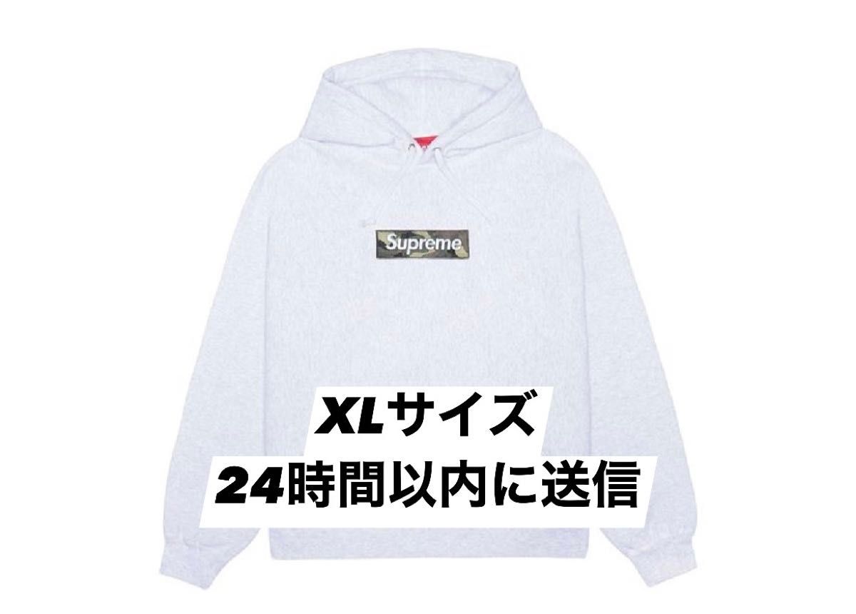 XLサイズ　Supreme Box Logo Hooded Sweatshirt 