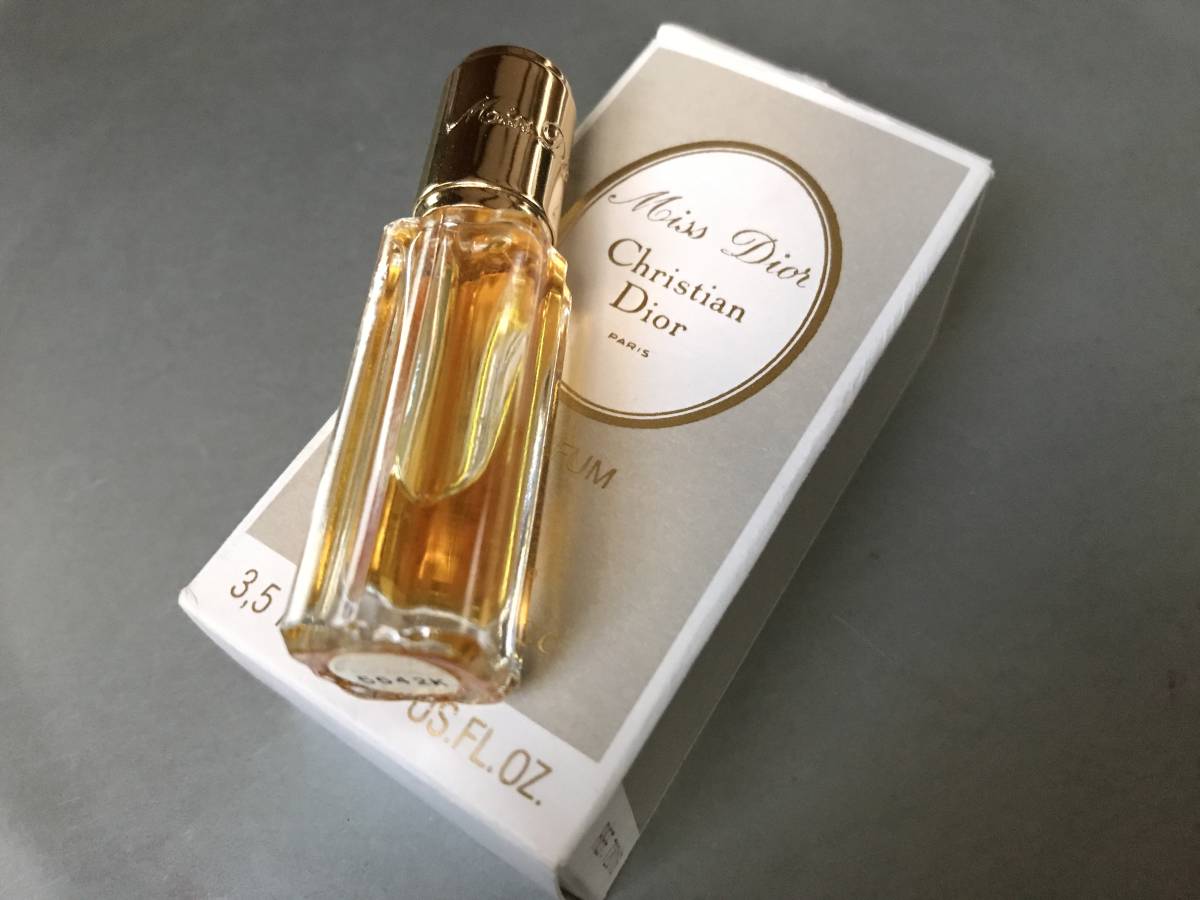 * Dior Dior mistake Dior PARFUM 3.5ml remainder 9 break up perfume Vintage outside fixed form 200 jpy *