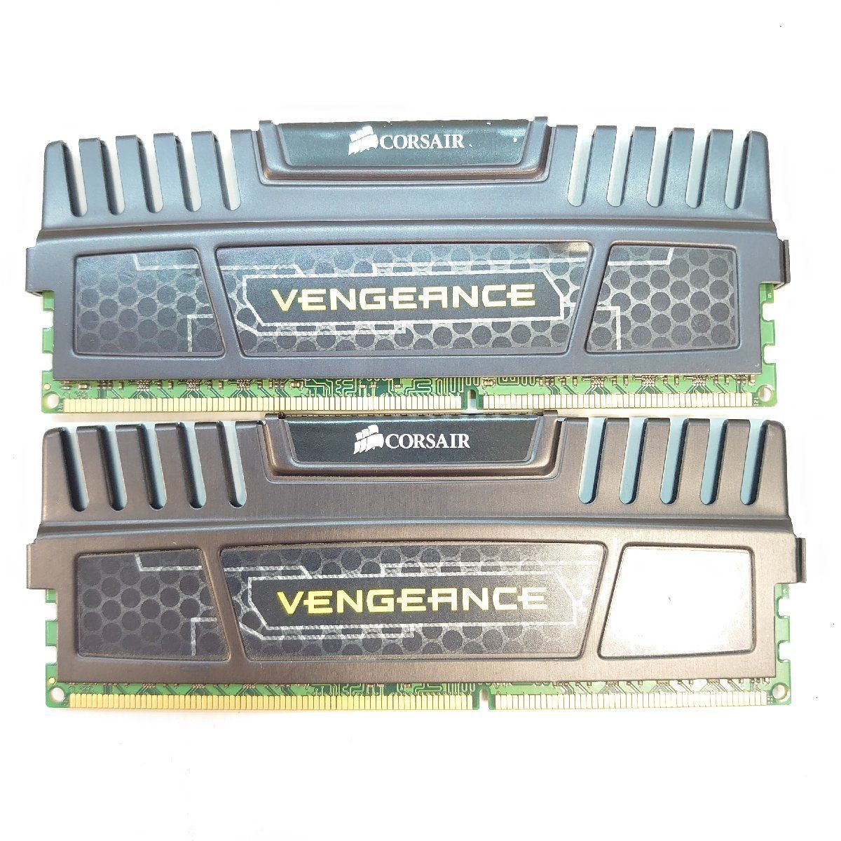 PC堂1 CORSAIR VENGEANCE CMZ8GX3M1A1600C10 8GB 2枚 DDR3 1600MHz ヒートシンク MW00226_画像1