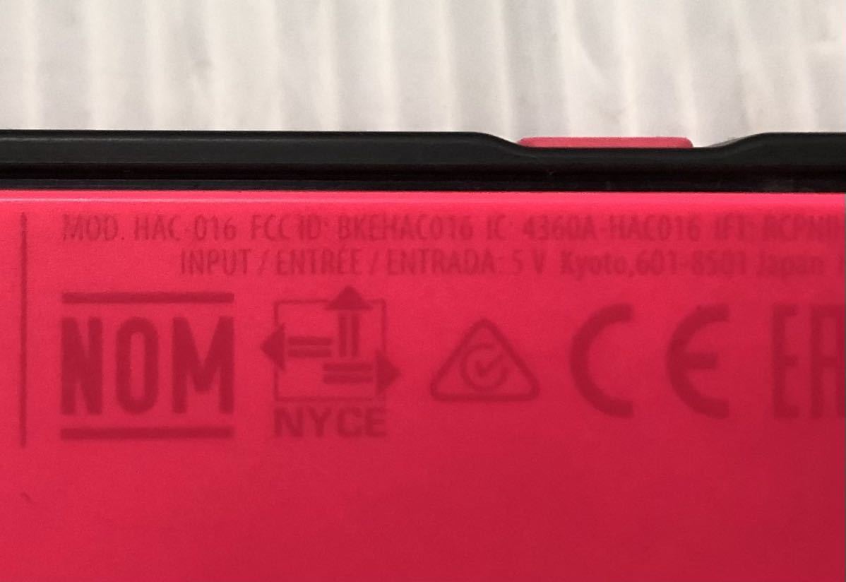 任天堂 Nintendo Switch ジョイコン（R） ストラップ 動作良好 ニンテンドー スイッチ Joy-Con ネオンピンク 右_画像7