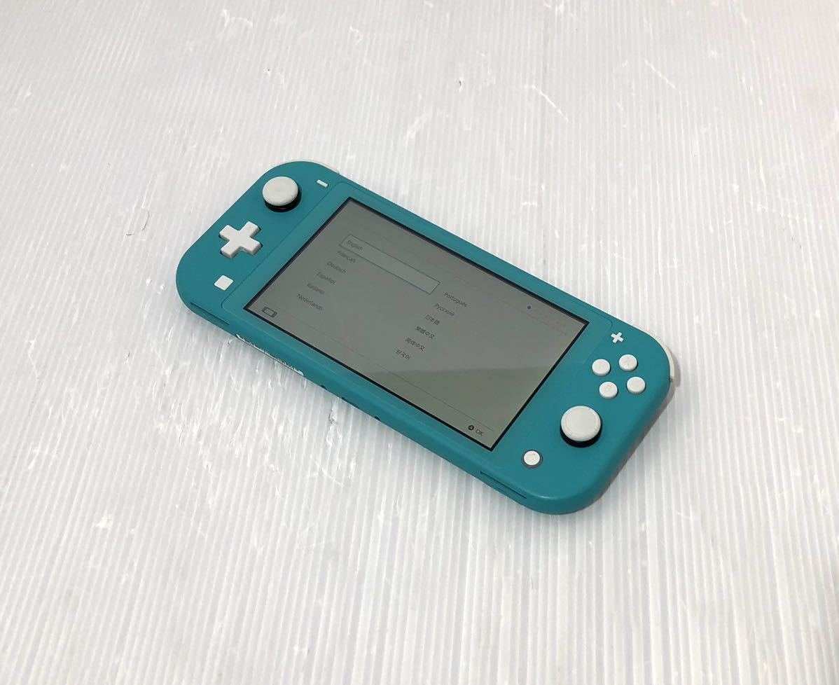 任天堂 Nintendo Switch Lite 本体のみ HDH-001 ターコイズ 動作良好