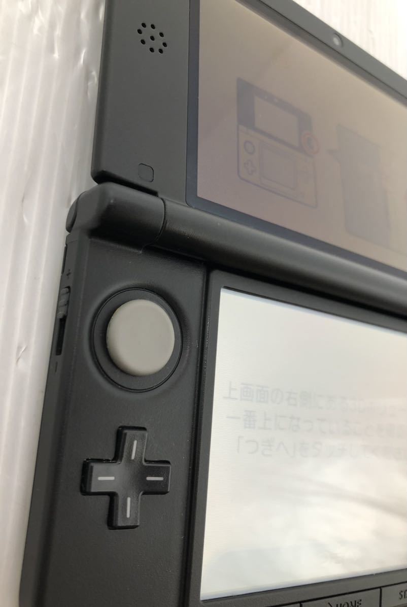 任天堂 ニンテンドー3DS LL 本体 SPR-001(JPN) ブラック 動作確認済み Nintendo スリーディーエス エルエル 黒_画像2