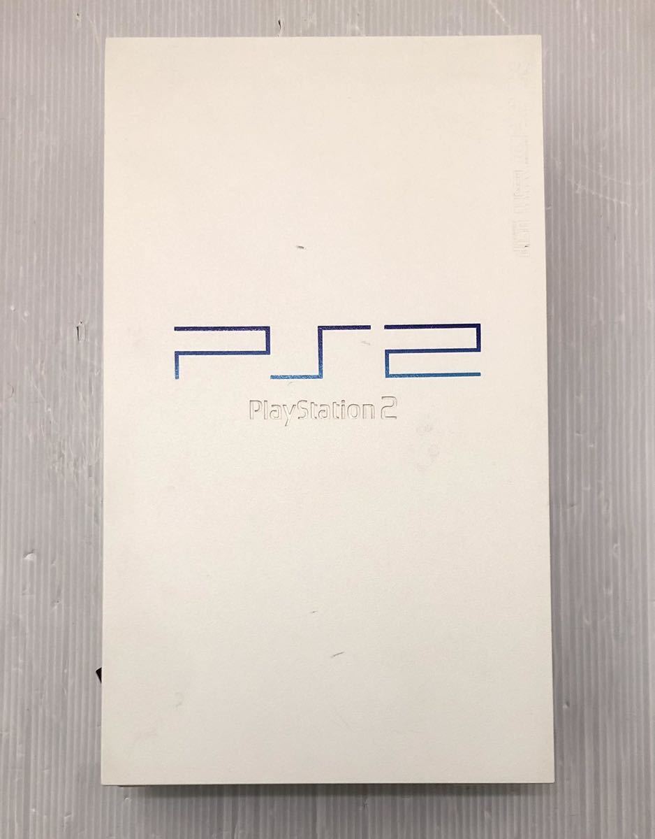 SONY PS2 本体 SCPH-55000 ホワイト 一式 動作良好 コントローラー PlayStation2 初期型 厚型 プレイステーション2 ソニー 白_画像2