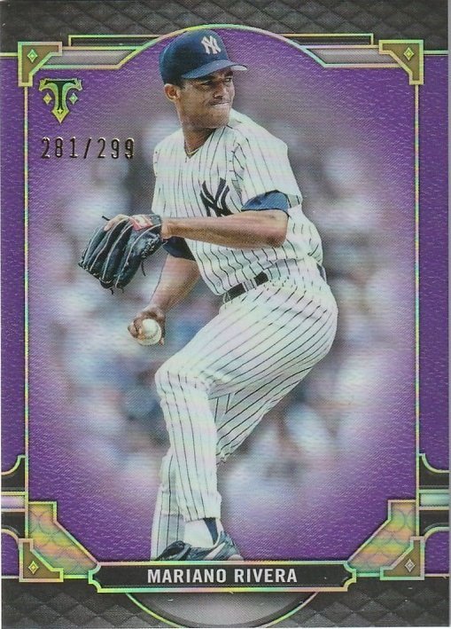 2022 TOPPS Triple Threads Mariano Rivera /299 54 Amethyst_画像1