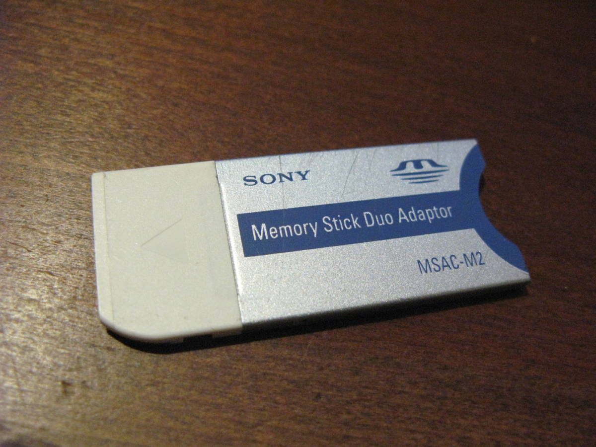 SONY MSAC-M2　メモリースティックDuo アダプター_画像1