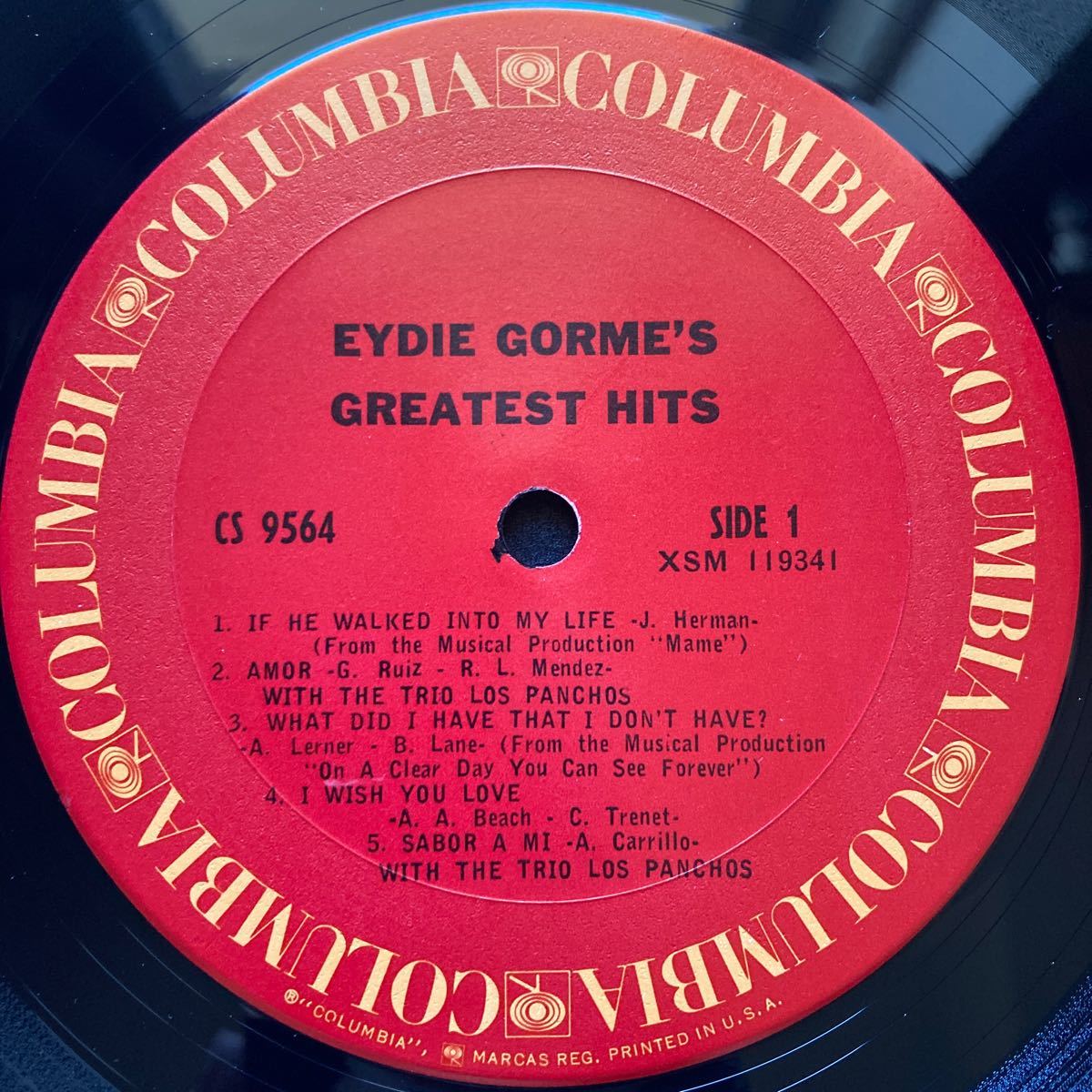 LP EYDIE GORME'S / GREATEST HITS_画像7