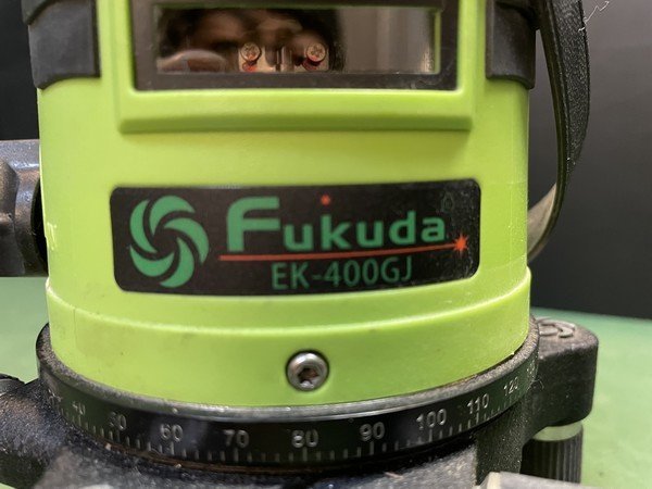 §[FUKUDA/fkda5 line green Laser ... vessel EK-400GJ special case attaching 4 vertical *1 horizontal level gauge ]N12058