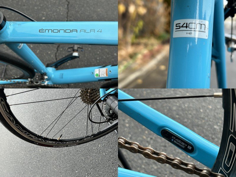 #綺麗【TREK EMONDA トレック エモンダ ALR4 エントリーロード ロードバイク サイズ54 H2 SHIMANO TIAGRA搭載 BONTRAGER 自転車】NA00365の画像10