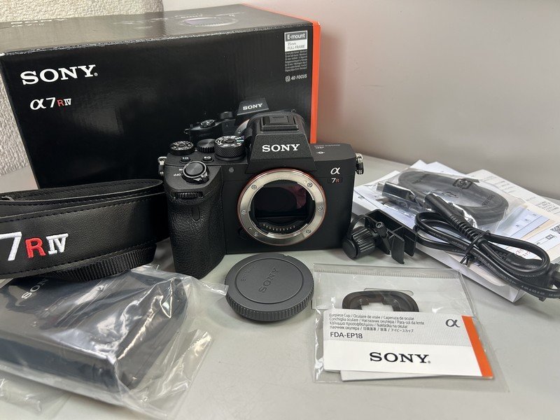 #極美機【SONY ソニー ミラーレス デジタル一眼カメラ α7RⅣ ILCE-7RM4 ボディ E-mount 35mm FULL-FRAME プロ仕様 元箱付】P01131