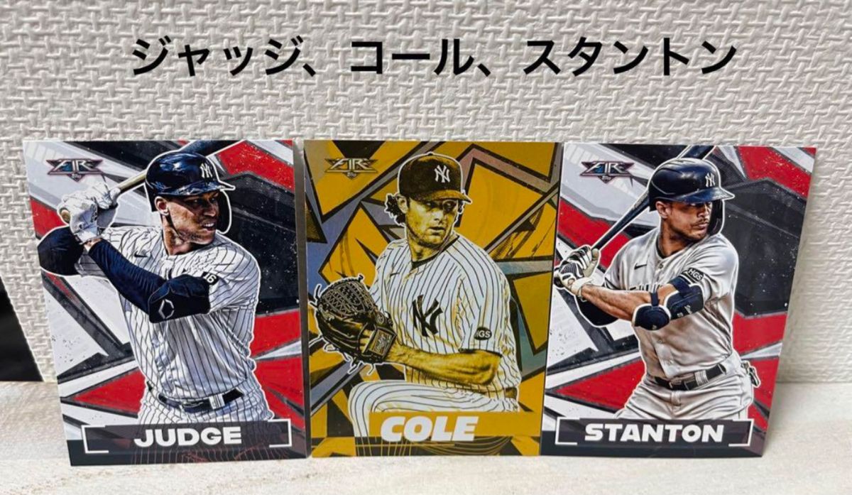 【toppsfireカード】ジャッジ　コール　スタントン　ヤンキース　スター選手