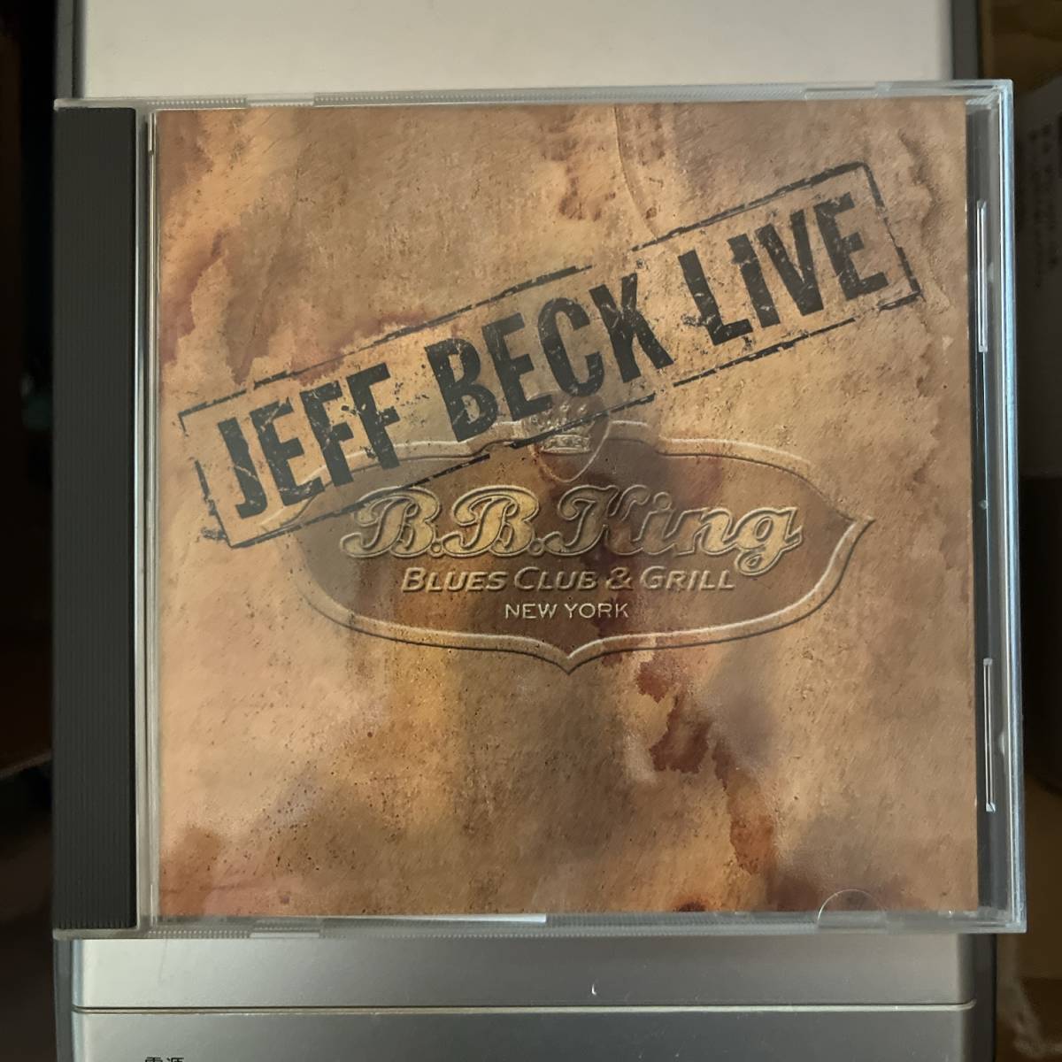 国内盤　CD Jeff Beck Live At BB King Blues Club MHCP 784_画像1
